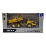 New Ray 1/43 Máquina Volvo Volteo A25g Máquina Metal Color Amarillo