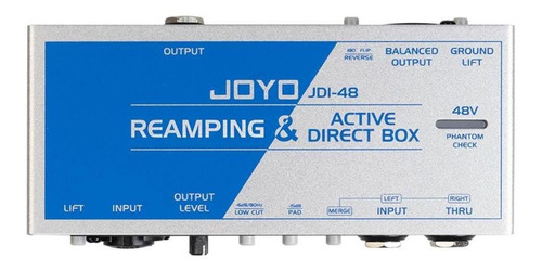 Direct Box Ativo E Reamp Joyo Jdi-48