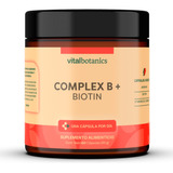 Complejo B Vitaminas B1 B2 B3 B5 B12 60 Caps Vitalbotanics 
