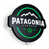 Cartel Luminoso Led Cerveza Patagonia Deco Bar