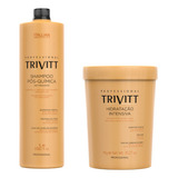 Trivitt Shampoo Pos Quimica 1 L + Hidrataçao Intensiva 1kg