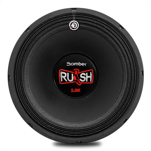 Alto Falante Woofer Bomber Rush 12 Polegadas Automotivo