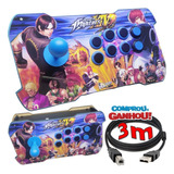 Controle Arcade Fliperama Pc/play3/play4/rasp Basic 2+8 St