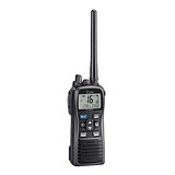 Radio Icom M73 Sumergible Ipx8 6 Watts 9  X 8  X 4  -negro