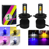 Kit 2 Ampolletas Led H4 Hb2 9003 4en1 8000lm 12v 24v