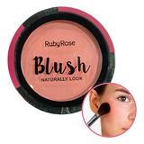 Rubor Maquillaje Blush Ruby Rose Look Natural Ligero