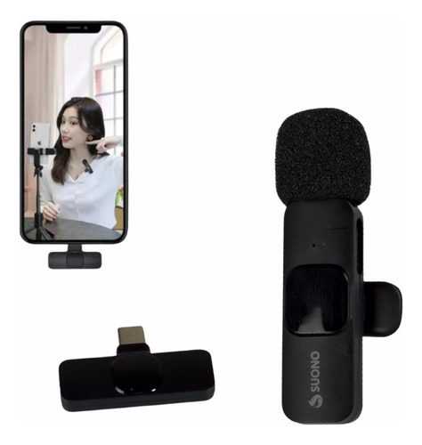 Microfono Corbatero Celular Inalambrico Android Ios Suono