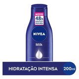  Loção Deo-hidratante Hidratação Profunda Milk 200ml Nivea