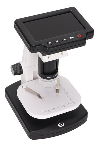 Microscopio Electrónico Para Pc, 4 Pulgadas, Lcd, Digital, 1