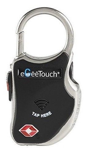 Candado De Equipaje Egeetouch Smart Travel Lock Black