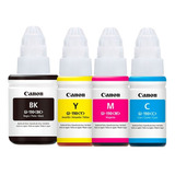 Kit 4tintas Original Canon Pixmagi-190 Para G110,g2100,g3100