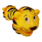 Juguete Mordible Mascota Sonido Chifle Pesa Texturado Tiger 