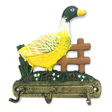 Figura Decorativa Diseño Patito En Perchero / Runn