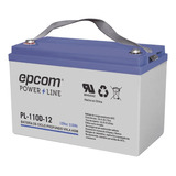 Acumulador Epcom 12vcd 110ah Epcom Pl-110-d12 Tecnología Vrl