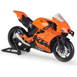 Welly Ktm Rc 8c Miniatura Metal Moto Con Soporte 1/12