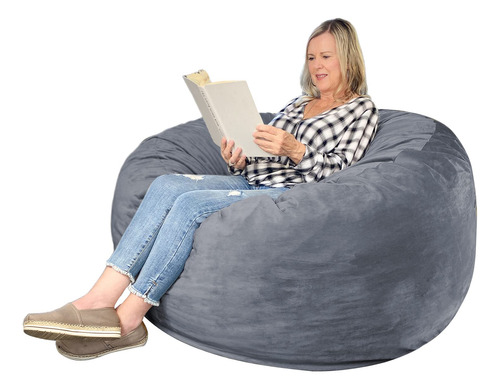 Edujin Sillones Puff: Bolsa De Muebles Con Relleno De Espuma