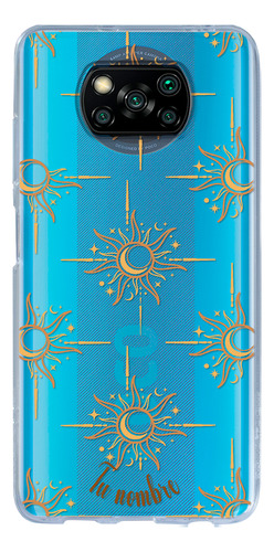 Funda Para Xiaomi Eclipse Sol Luna Astros Con Tu Nombre