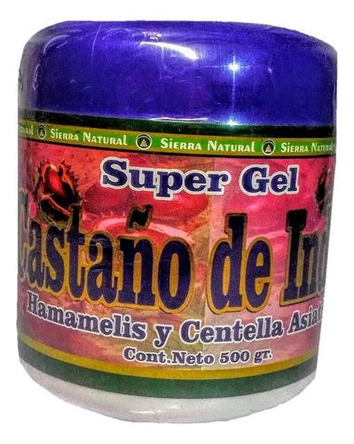Super Gel Castaño De Indias Hamamelis Y Centella 500gr