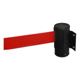 Tensor De Pared Negro Cinta Retractil 2 Mts Externo Color