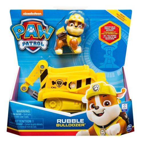 Paw Patrol Auto Patrulla Canina Helicóptero Rescate Skye