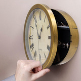 Contenedor Para Reloj De Pared, Oculto, Seguro, Vintage, Gra