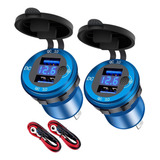 2pack Carga Rápida 3 0 Dual Usb Cargador De Coche Con ...