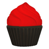 Luminária Cup Cake Abajur De Mesa Quarto Sala - Coloridos Cor Da Estrutura Vermelho