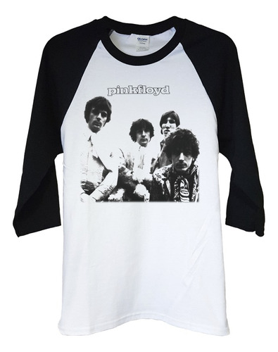 Polera Raglan 3/4 Pink Floyd Bbc Sessions Rock Abominatron