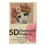 Kit Pintura Diamante 5d 20x30cm Con Herramientas Diseño Surt