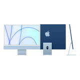 iMac 24  Retina 4,5k Chip M1 Apple Cpu 8 Núcleos 256gb Azul 