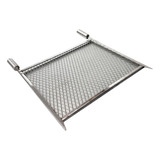 Grelha Churrasco Inox 40x60 Tela Chapa Expandida Sem Emenda