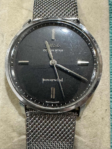 Reloj Vintage Mido Ocean Star Acero Automático
