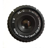 Lente Holga Hl-c 60 Mm F/8 Canon Dslr (negro)