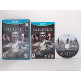 Injustice Gods Among Us Wiiu Original Mídia Física + Nf