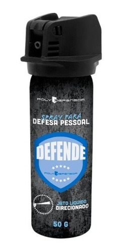 Spray Defesa Pessoal Poly Defensor Em Nevoa Ou Direcional 