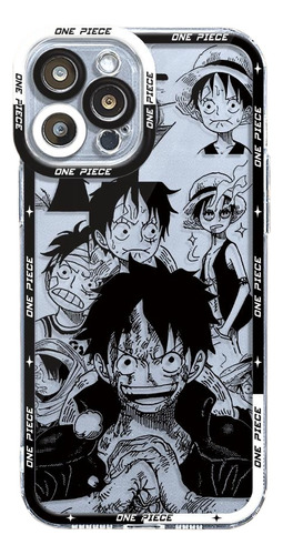 Funda De Teléfono Para iPhone 12 11 15 13 14 Anime One Piece