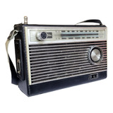 Antigua Radio Toshiba 8l-480rf, Japon, 1964, Funcionando