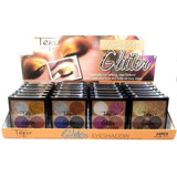 Paleta Sombras Ojos Glitter Gel Purpurina Tejar 24 Unidades