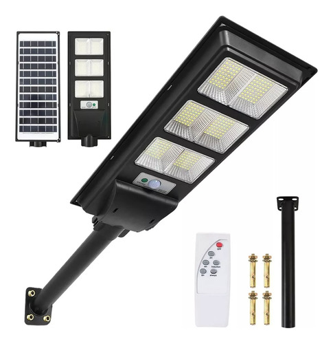 Luz De Calle Solar Led De 90w Para Exteriores, Impermeable,