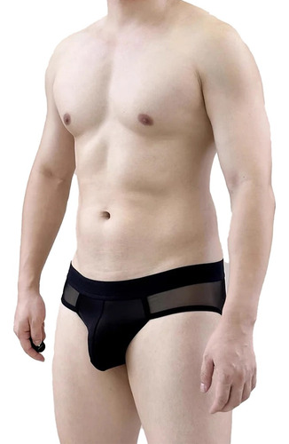 Brief Transparente, Calzoncillos De Malla Ultrafina