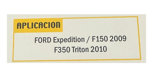 Filtro De Aire Ford Expedition/ F150 2009 / F350 Triton 2010 Foto 3