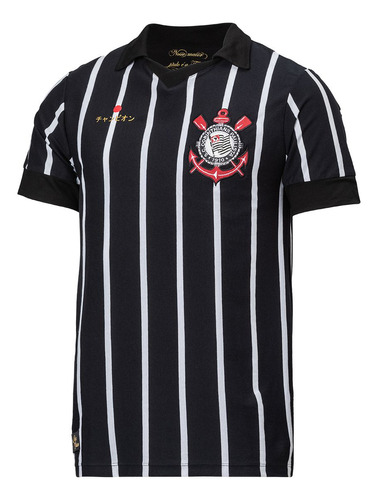 Camisa Retrô Corinthians Mundial 2012 Masculina Oficial