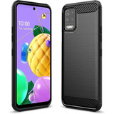 Funda Antigolpe Tpu Carbono Para LG K62 K61 K51s K42 Q6 G7