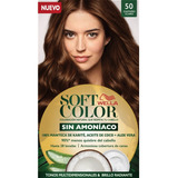 Kit Tintura Wella Professionals  Soft Color Tinte De Cabello Tono 50 Castaño Claro Para Cabello