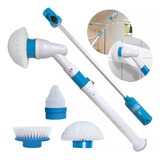 Mop Limpeza Escova Elétrica 360 Esfregão 3 Em 1 Giratório