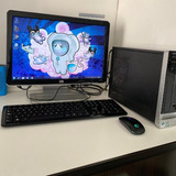 Computadora Completa Hp Core 2 Duo Cpu E7200 4gb Cpu+monitor