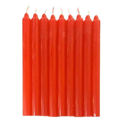 Kit 32 Und Sete Raios De Luz Palo De Velas Vermelho