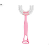 Cepillo De Dientes 360 Para Bebe Cuidado Limpieza Rosa