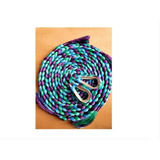Soga (cuerda) Para Hamaca, Multicolor Azul, Morado Y Verde