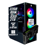 Pc Gamer Cpu I7 10700f / Ssd 2tb / 32gb Ddr4, Rtx 3060ti 8gb